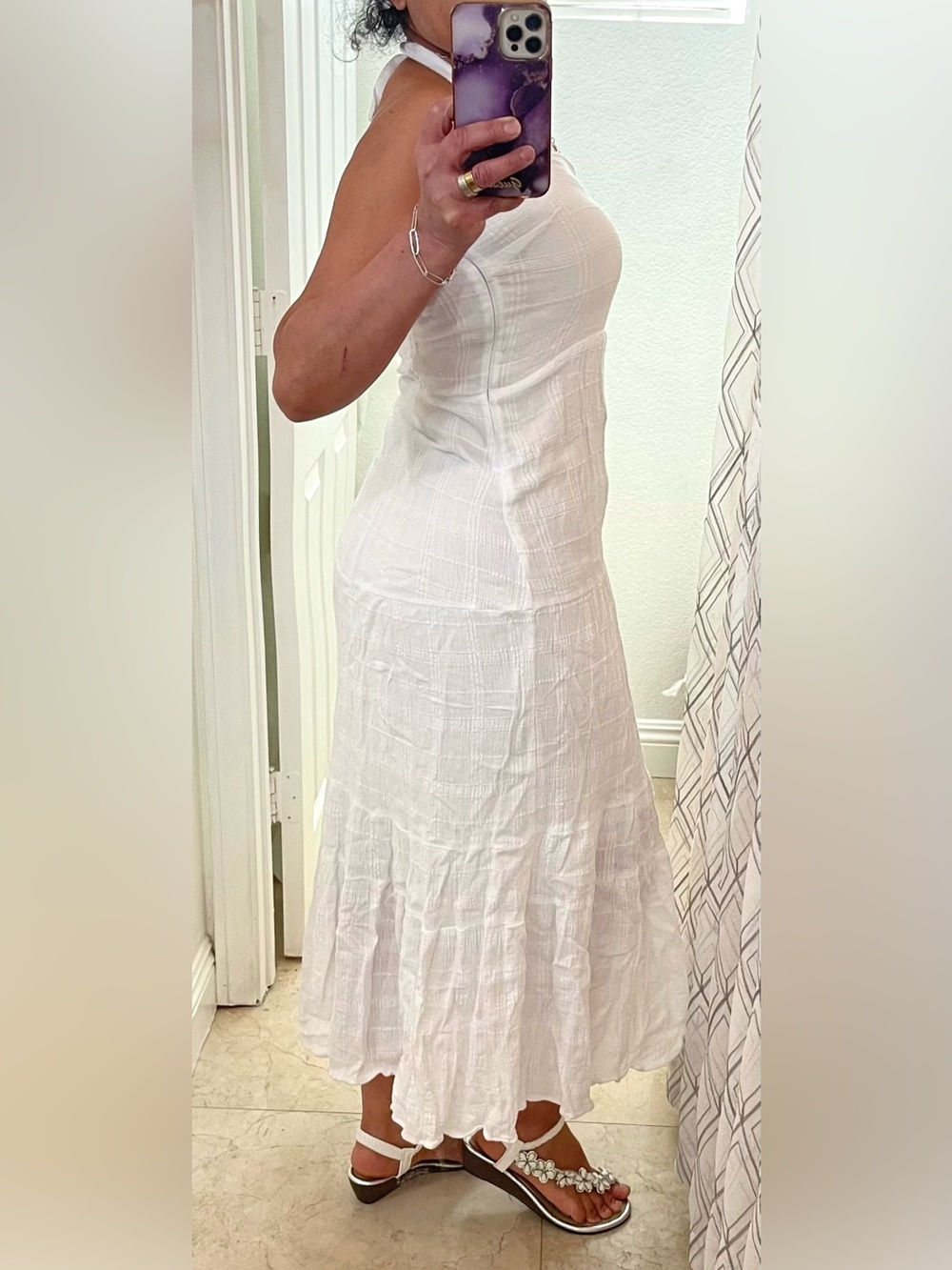 Sanctuary White Maxi Dress